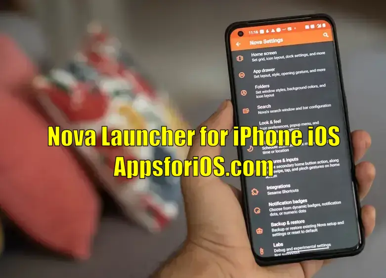 Nova Launcher for iPhone